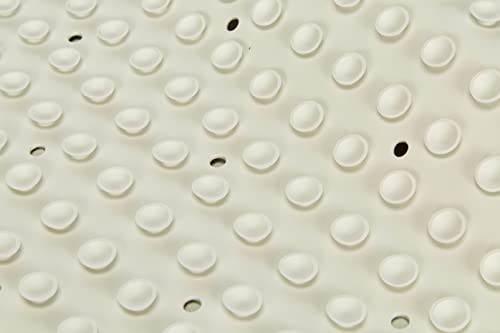 Rayen 2326.21 Alfombra para Bañera con Ventosas, Caucho, Blanco, 37 x 90 cm