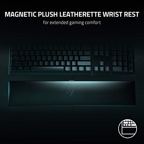 Razer Huntsman V2 Analog - Teclado Premium para Juegos con interruptores ópticos analógicos (reposamuñecas, Control Giratorio Digital, 4 Teclas Multimedia, Chroma RGB) ES Layout