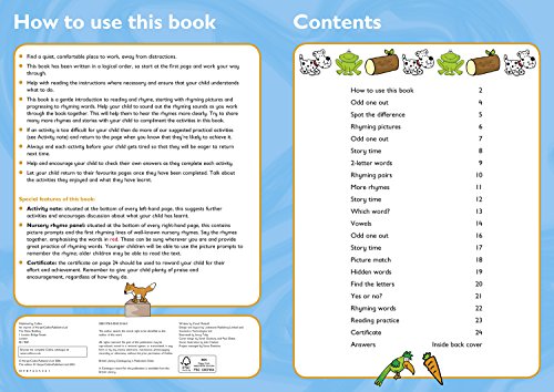 Reading and Rhyme Ages 3-5: Ideal for home learning (Collins Easy Learning Preschool)