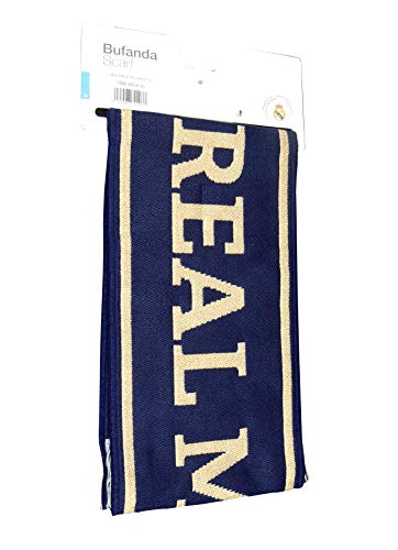 Real Madrid Bufanda Color Azul Marino