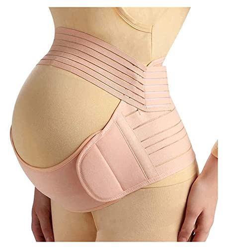 REAPP Cinturón de Embarazo Abdomen Maternidad Cinturón de Vientre Cintura Trasera Peluvic Relieve Dolor Recuperación del Cuerpo Accesorios Embarazadas (Color : Negro, Size : XXL)