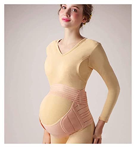 REAPP Cinturón de Embarazo Abdomen Maternidad Cinturón de Vientre Cintura Trasera Peluvic Relieve Dolor Recuperación del Cuerpo Accesorios Embarazadas (Color : Negro, Size : XXL)
