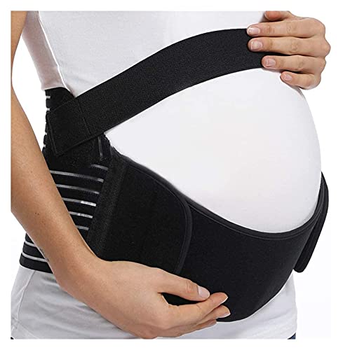 REAPP Cinturón de Embarazo Abdomen Maternidad Cinturón de Vientre Cintura Trasera Peluvic Relieve Dolor Recuperación del Cuerpo Accesorios Embarazadas (Color : Negro, Size : XXL)