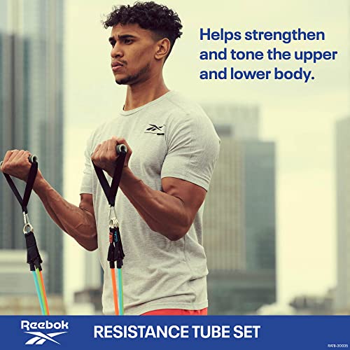 Reebok Juego de tubos de resistencia