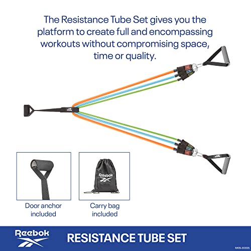 Reebok Juego de tubos de resistencia