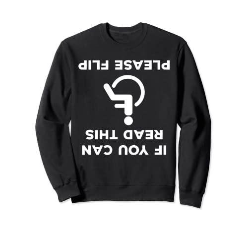Regalo para silla de ruedas - Paraplejia Humor Sudadera