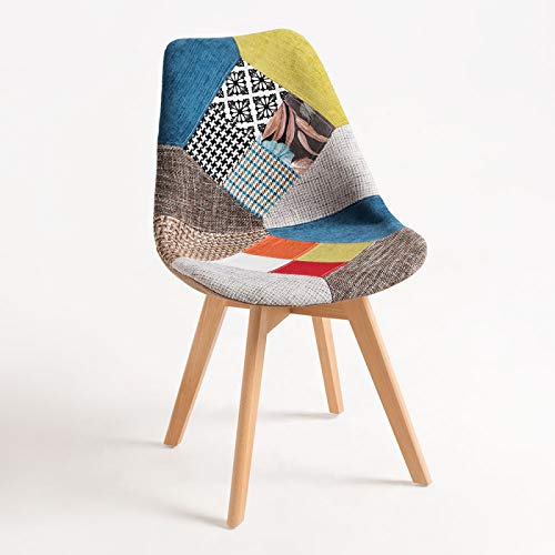 Regalos Miguel - Sillas Comedor - Silla Synk Patchwork - Envío Desde España