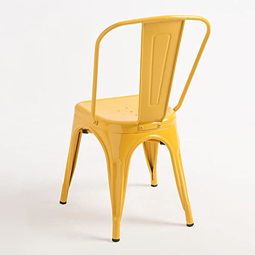 Regalos Miguel - Sillas Comedor - Silla Torix - Amarillo - Envío Desde España