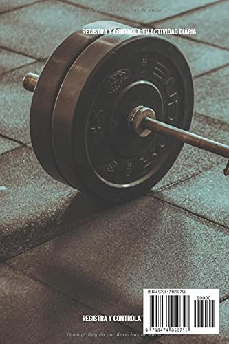Registra y controla tu actividad diaria: Libro Registra y controla tu actividad diaria y Diario de Fitness y Calendario Fitness y Llene los días para ... de fitness 2021 6"x"9 pulgadas 365 paginas