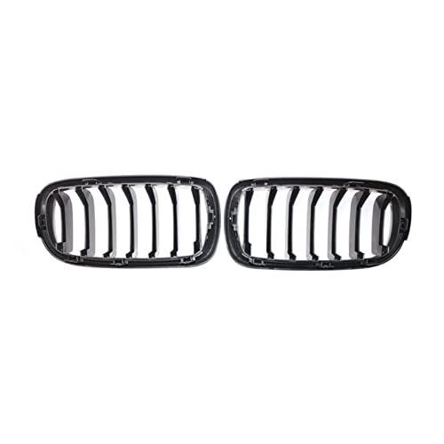 Rejilla de Parachoques For X5 F15 for X6 f16 for X5m for X6m 2014-2017 Capucha Frontal Bumper Ridney Grill Gloss Black Solter Slats Grille