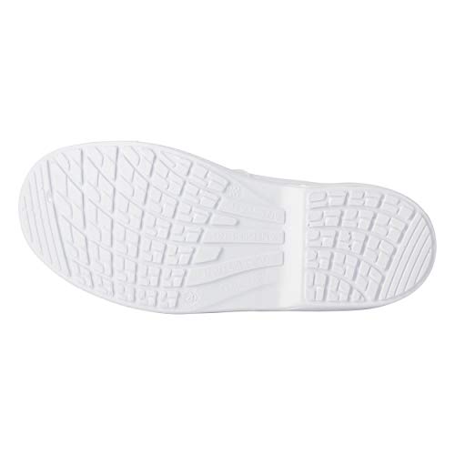 REPOSA Nurse Zapatos de Trabajo, Zapatos de Trabajo Cerrados Tipo mocasín sin Puntera, Parte Superior de Microfibra Transpirable, Zapatos Sanitarios con Plantilla anatómica, Suela de PU