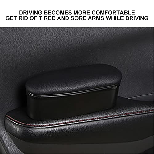Reposabrazos para Puerta De Coche, Caja Lateral De Almacenamiento, Reposabrazos Funcionales, Caja De Reposabrazos para Coche, Soporte para Codo, Almohadilla para Elevar El Brazo