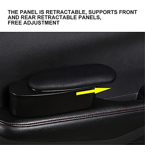 Reposabrazos para Puerta De Coche, Caja Lateral De Almacenamiento, Reposabrazos Funcionales, Caja De Reposabrazos para Coche, Soporte para Codo, Almohadilla para Elevar El Brazo