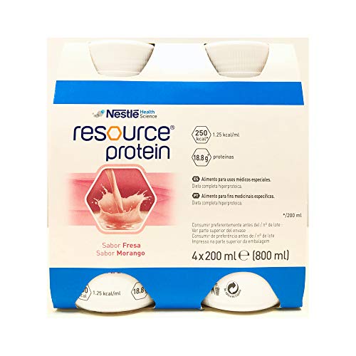 Resource Protein Fresa 200 ml x 4