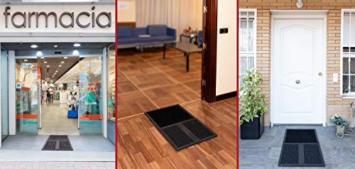 RESPO-DISPO Felpudo Desinfectante, Alfombra Desinfectante para la Entrada Alfombra Limpia Pies Alfombra para Pies Casa Felpudo Entrada Casa Alfombra Limpia Zapatos Desinfectante