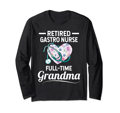 Retirado Gastro Enfermera Tiempo Completo Abuela Manga Larga