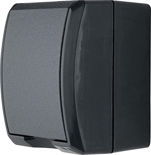 Rev 0007031900 - Toma de Corriente (IP44), Color Negro