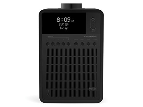 Revo Super Señal Dab +/Dab/FM Radio Incluye Fuente Schwarz - Shadow Edition