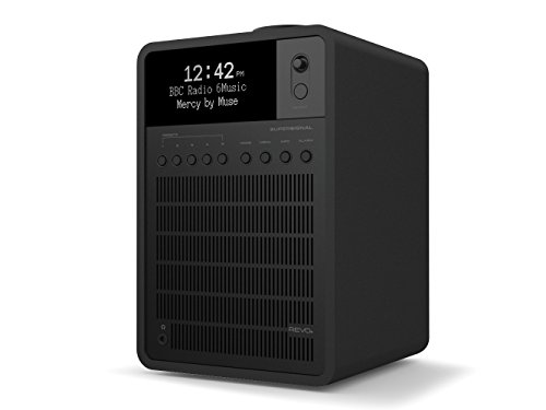 Revo Super Señal Dab +/Dab/FM Radio Incluye Fuente Schwarz - Shadow Edition
