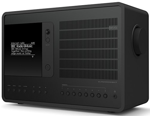 Revo SuperConnect Portátil Digital Negro - Radio (Portátil, Digital, Dab,Dab+,FM, 15 W, 8,89 cm (3.5"), OLED)