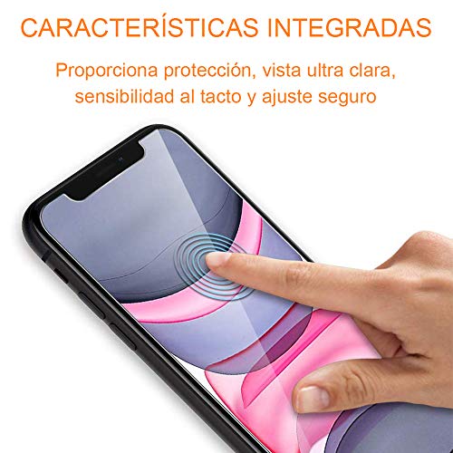 REY Protector de Pantalla para Nintendo Switch, Cristal Vidrio Templado Premium