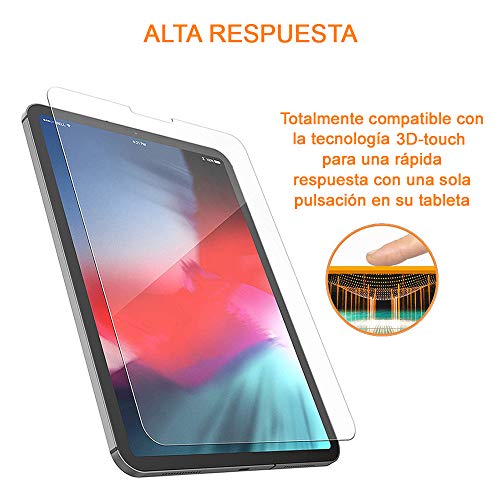 REY Protector de Pantalla para Tablet Samsung Galaxy Tab S7 4G-WiFi 11", Cristal Vidrio Templado Premium
