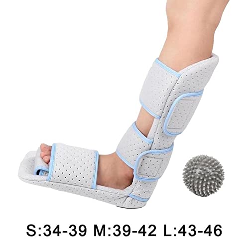 RGHS Archivo De Talón Fijación De Tobillo Corrección Ortopédica Cuidado De Los Pies Férula para Pies Corrección De Fractura Plantar Soporte De Fijación Nocturna Gota Ortopédica, para Aliviar El Dolor
