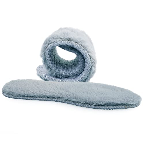 riemot Plantillas Ortopédicas con Soportes de Arco, Plantillas Deportivas Hombre Mujer, Fascitis Plantar y Tendinitis, pie Plano, el Dolor de Talón, para el Dia a Dia, Senderismo, Trabajo, Gris 46-47