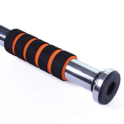 Riscko Barra Dominadas Puerta de Acero Extensible 100 cm Sin Tornillos Pull up Bar