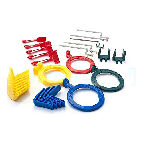 Risingmed 1 juego de posicionador de rayos X, sistema de posicionamiento completo de rayos X dental XCP-DS tipo Posicionador Titulares FPS 3000 (multicolor)