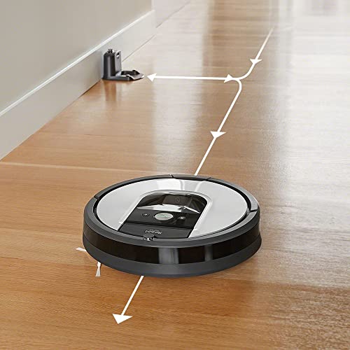 Robot aspirador conexión Wi-Fi iRobot Roomba 971 - 2 cepillos goma multisuperficie - Ideal mascotas - Recarga y reanuda - Sugerencias personalizadas - Compatible asistente voz - Coordinación Imprint