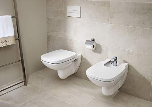 Roca A346997000 - Inodoro porcelana suspendido salida a pared, coleccion Debba, color blanco