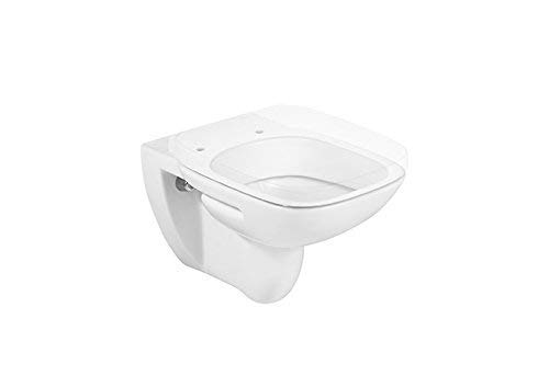 Roca A346997000 - Inodoro porcelana suspendido salida a pared, coleccion Debba, color blanco