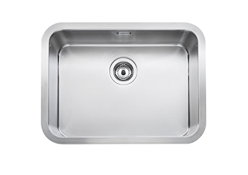 Roca A870B10550 Fregadero de 1 cubeta de Acero Inoxidable