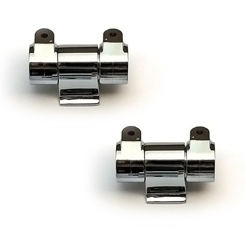Roca AI0001300R - Kit Bis. Con Amortiguado Front/Element Cromo Laton Recambio - Colleción De Baño - De Asientos Y Tapas