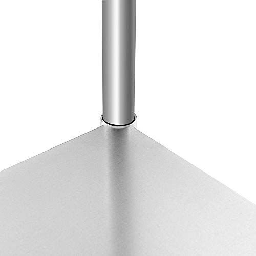 Rockpoint HX NSF Stainless Steel Commercial Kitchen Prep & Work Table Mesa de Trabajo y preparación de Cocina, Acero Inoxidable, Plata, 30" x 23"