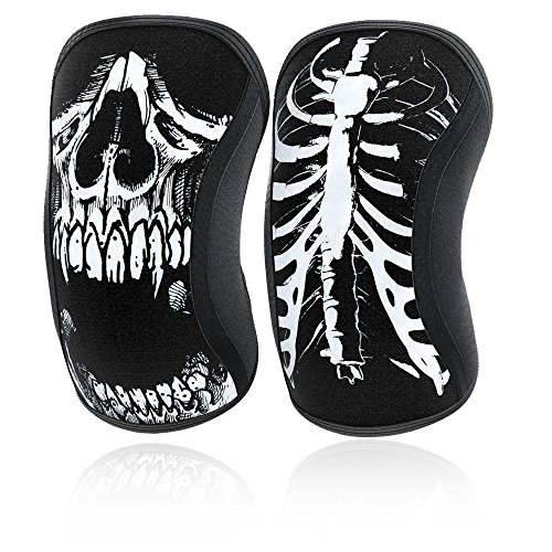 RockTape Rodilleras Skull, Assassins - Skull, Tamaño M 5mm