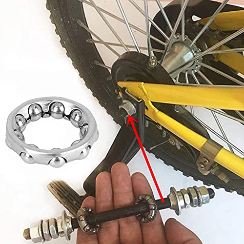 Rodamientos De Manivela Soporte De Rueda Bola De Bola Cojinete Relendario Enjaulado Rodamientos De Precisión, Para Bicicleta Bicicleta Bicicleta Bicicleta Bicicleta Playa Cruiser Limos Estiramientos