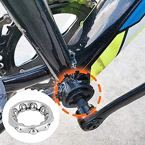 Rodamientos De Manivela Soporte De Rueda Bola De Bola Cojinete Relendario Enjaulado Rodamientos De Precisión, Para Bicicleta Bicicleta Bicicleta Bicicleta Bicicleta Playa Cruiser Limos Estiramientos