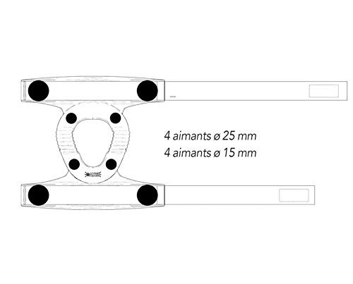 Rodillera magnética - Gonoflex por el fabricante Auris