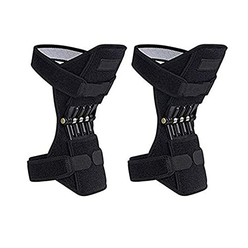 Rodilleras para Hombres Y Rodilleras Ajustables con Resorte De Rótula Abierta para Mujeres para Artritis Dolor En Las Articulaciones Alivio del Dolor De Menisco Rehabilitación De Lesiones,Two