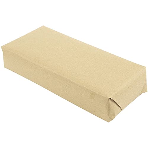 Rollo de papel Kraft - Paquete de ahorro Jumbo de 30,5 metros - Rollo de papel de embalaje marrón - 44,5 cm de ancho