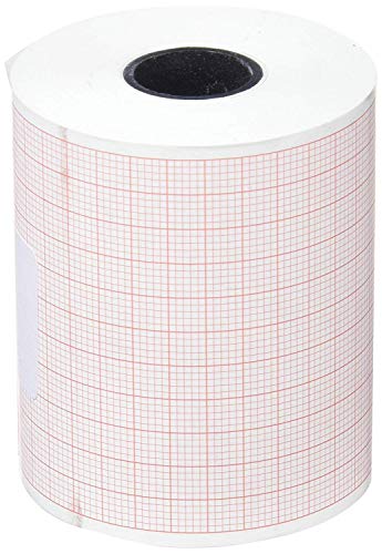 Rollo de papel térmico ECG para Cardioline Delta 1/3 Plus, 60 mm x 30 m, juego de 4 unidades