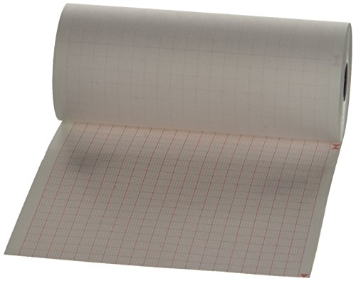 Rollos de papel térmico para ECG compatibles con Bioset 2000-000-031 (110mm x 25m)