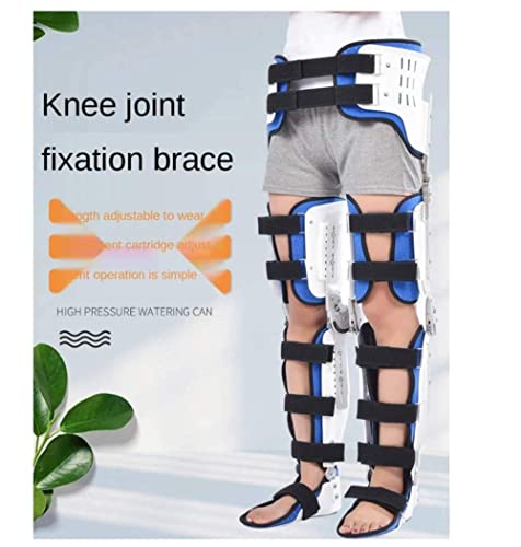 ROM Ortesis de abducción de cadera postoperatoria, Ortesis de fijación de articulaciones de cadera, rodilla, tobillo y pie, Muslo Rodilla Pierna Tobillo Correa fija para extremidades Material fijo y s