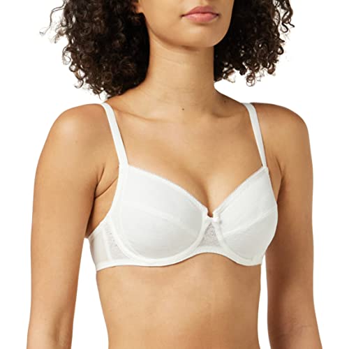 Rosa Faia Fleur Underwired Bra Sujetador Cotidiana, Marfil (Crystal 612), 95D (Talla del Fabricante: 36D) para Mujer