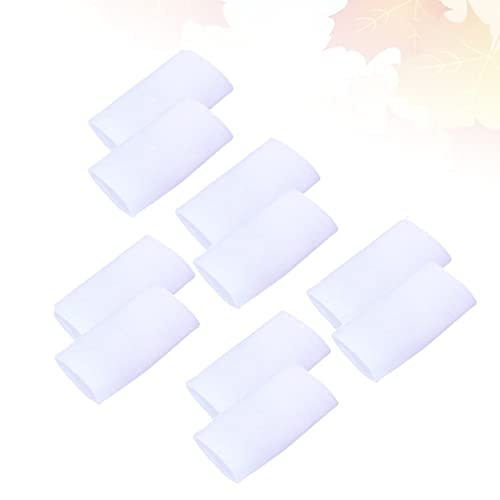ROSENICE Protector de pantalla para dedo del pie de silicona, gel, 5 pares de protectores de juanete