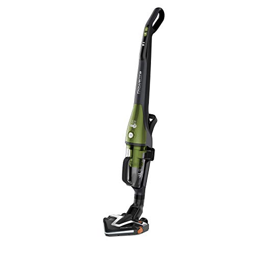 Rowenta Air Force Serenity RH9172 Aspirador escoba sin cable, hasta 70 minutos autonomía, cabezal de aspiración Delta y cepillo motorizado, tecnología Anti-Ruidos, batería de litio, doble filtración