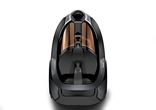 Rowenta Silence Force Cyclonic RO7230 - Aspiradora sin bolsa para parqué, cabezal de 2 posiciones, deslizamiento óptimo, ergonómica, depósito de suciedad de 2.5 l
