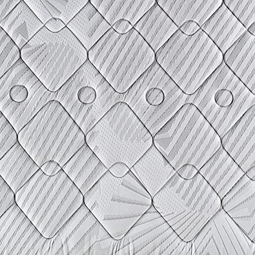 ROYAL SLEEP Colchón de muelles ensacados y viscocarbono con Hilo biocerámico, Confort Alto, firmeza Media-Alta 135x190, Ceramic Pocket
